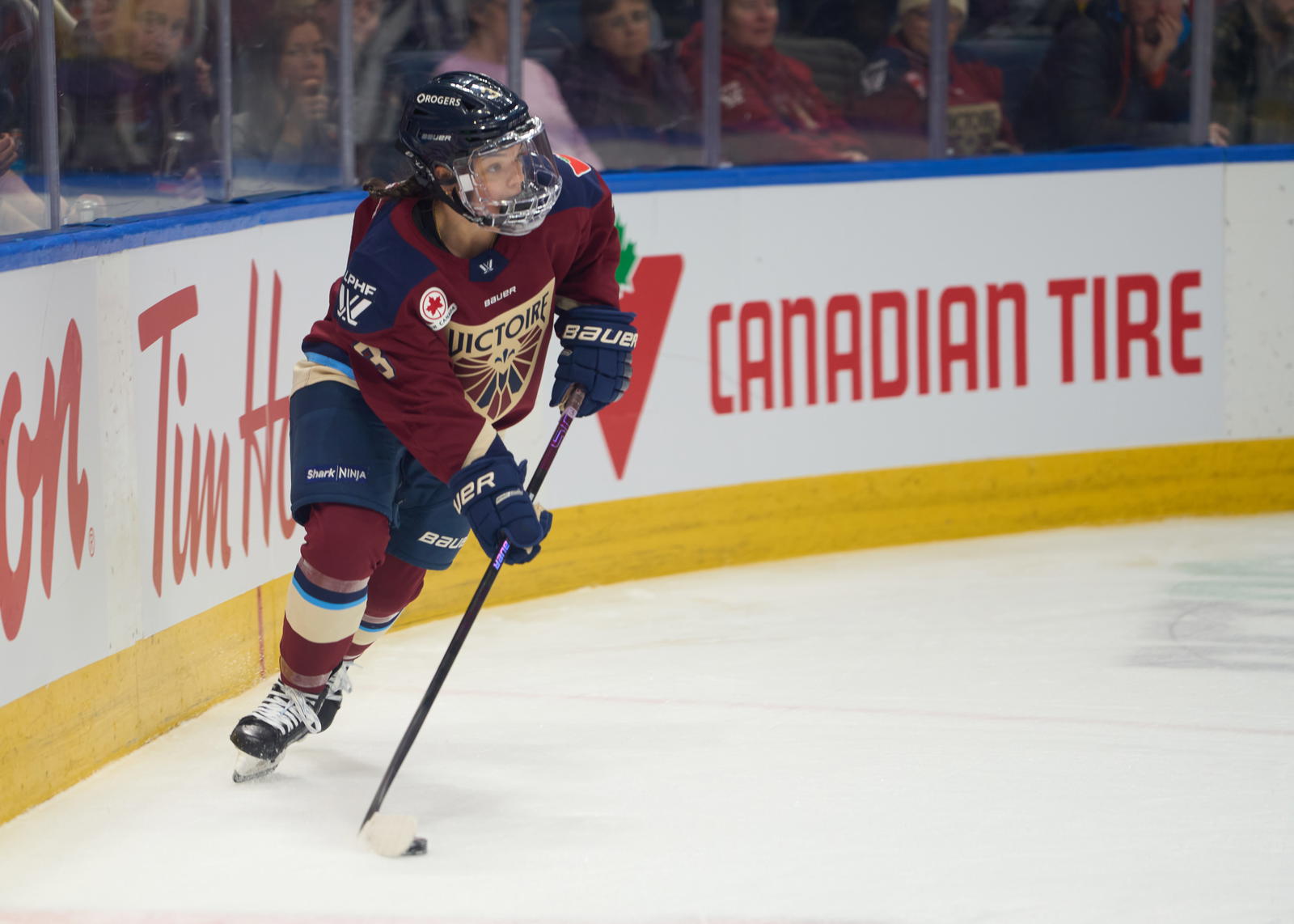 Cayla Barnes of the Montreal Victoire - Photo @ Ellen Bond