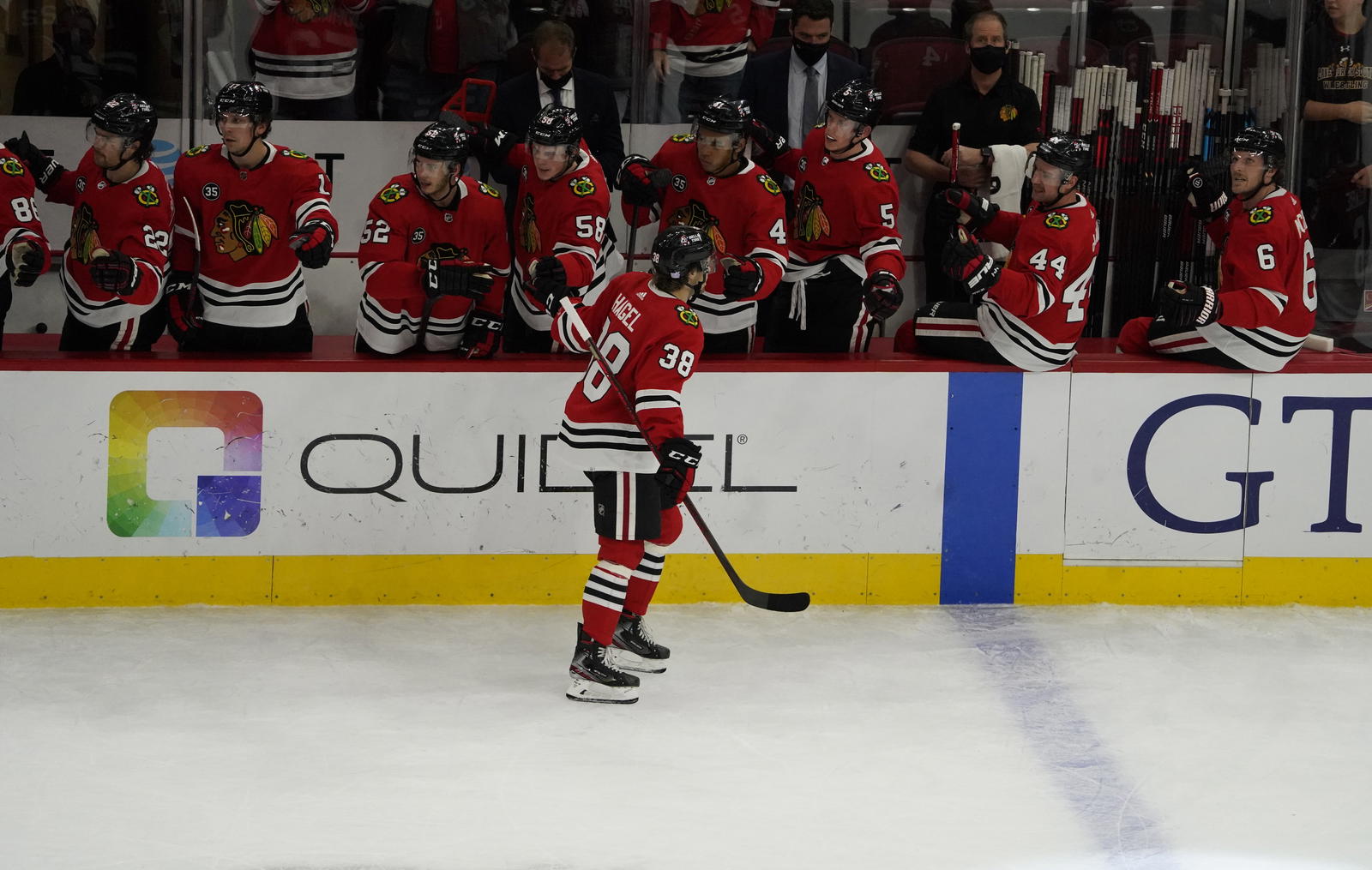 Brandon Hagel (© David Banks-Imagn Images)