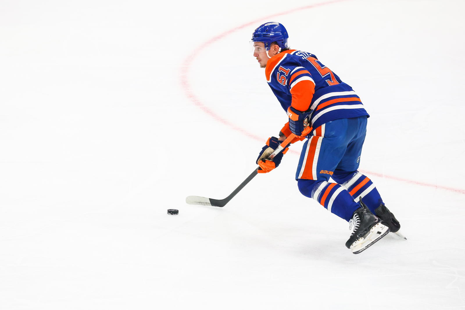 The Edmonton Oilers are trying to find Troy Stecher a soft landing in a trade: Photo by
© Sergei Belski Imagn Images