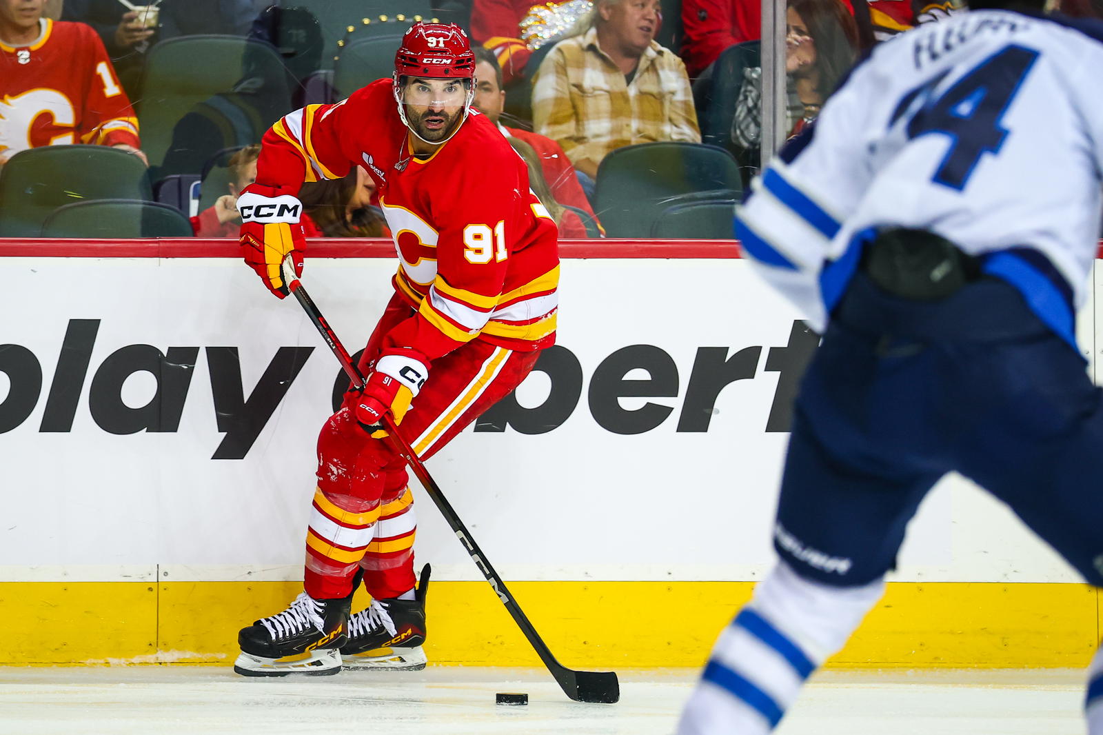 Nazem Kadri (Sergei Belski-Imagn Images)