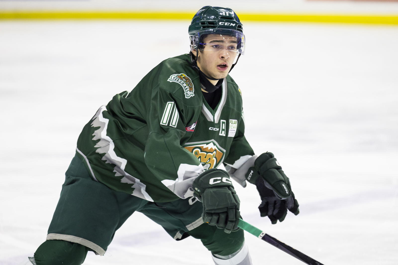 Carter Bear of the Everett Silvertips (Photo Credit: Evan Morud/Everett Silvertips/WHL)