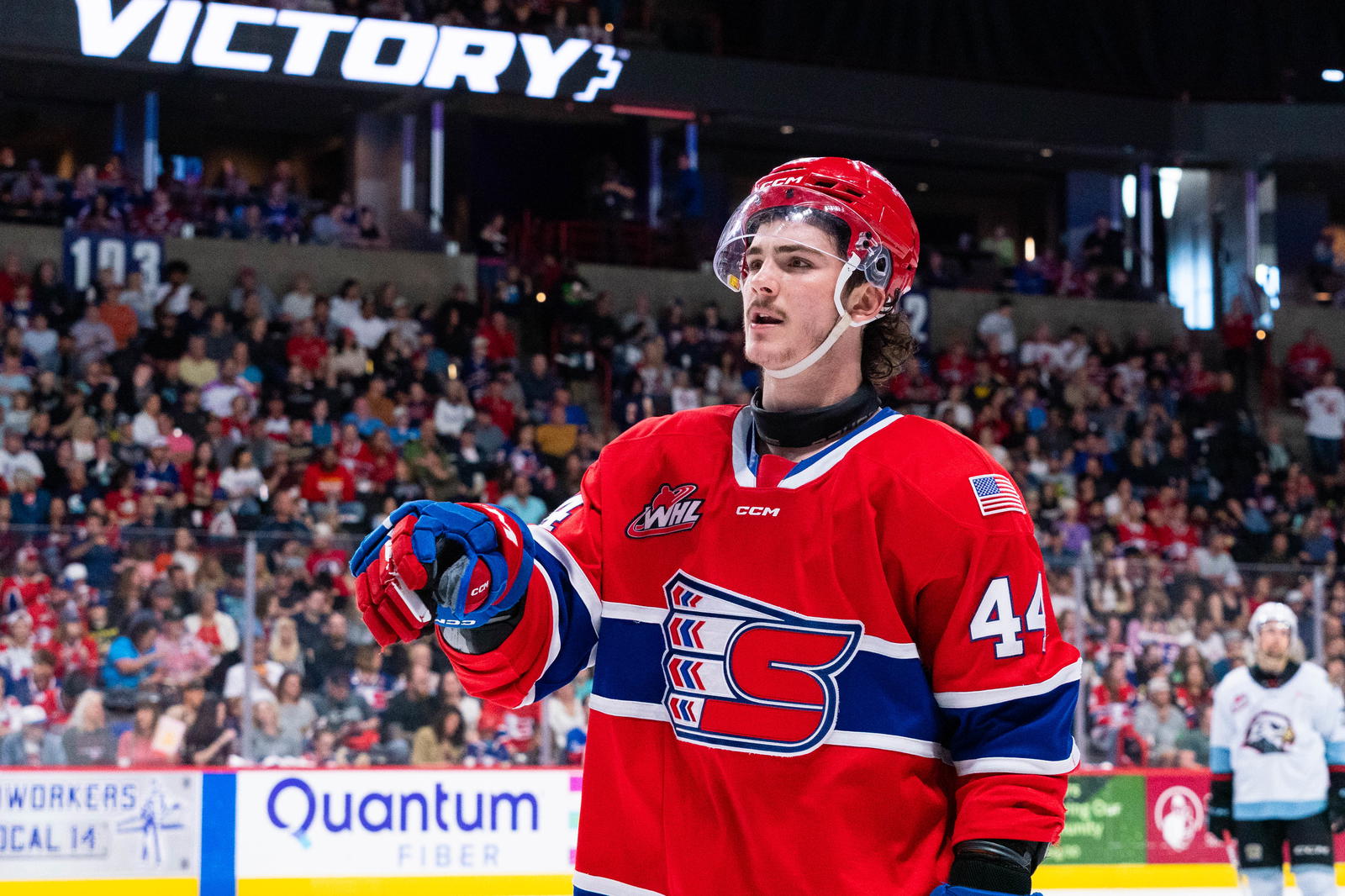 Saige Weinstein of the Spokane Chiefs (Photo Credit:&nbsp;Larry Brunt/Spokane Chiefs/WHL)