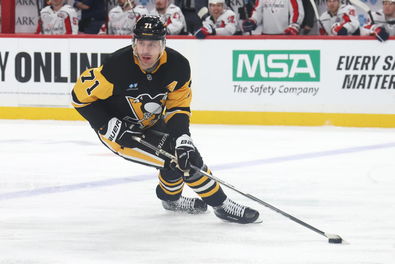 Evgeni Malkin&nbsp;(Charles LeClaire-Imagn Images)