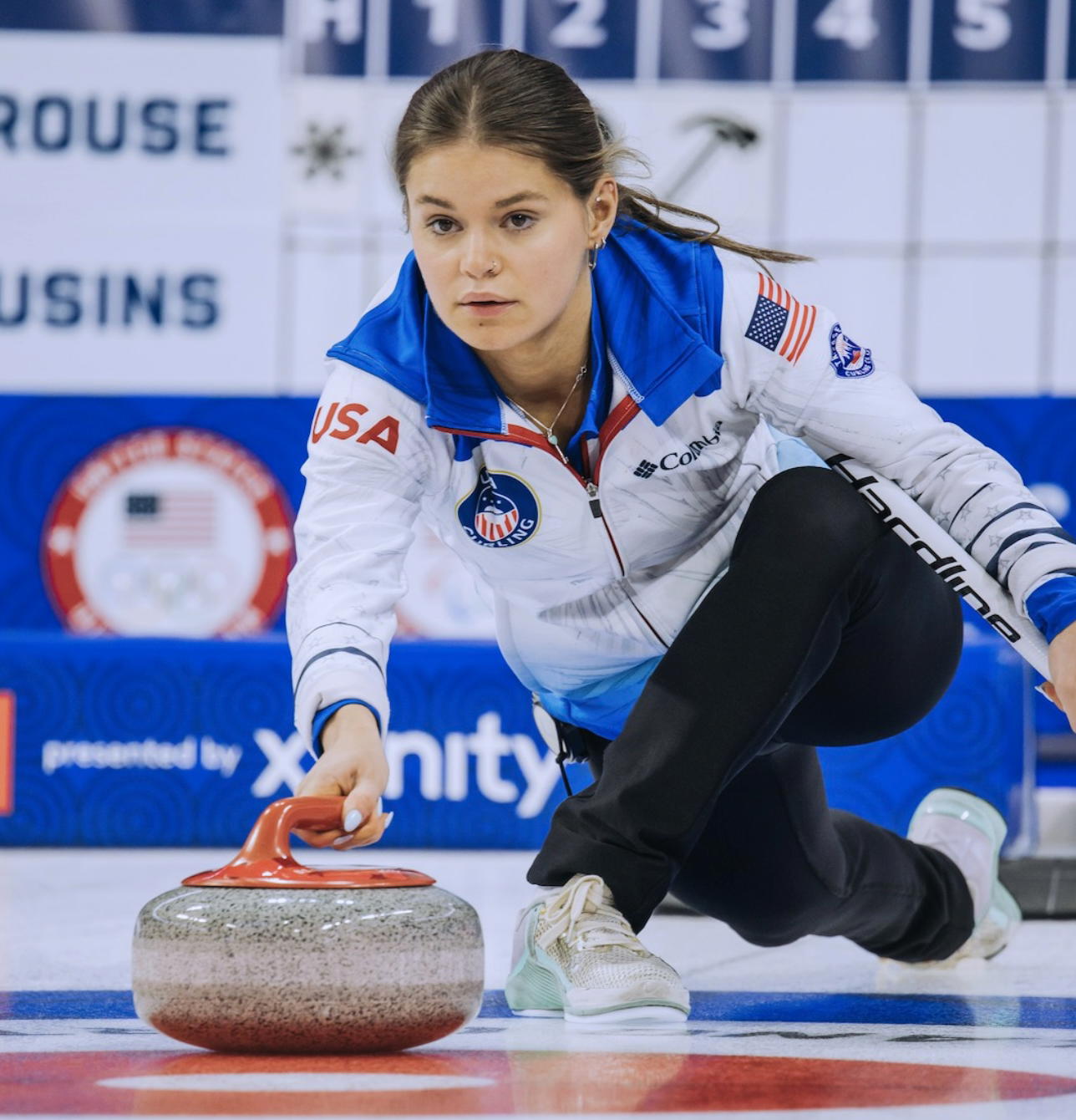 Delaney Strouse •&nbsp;&nbsp;Michael Woolheater-USA Curling
