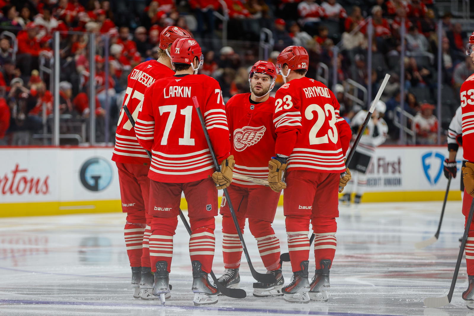 Lineup Shuffles Fail To Spark Red Wings, Offense Scores Just Six Goals in Last Five Games