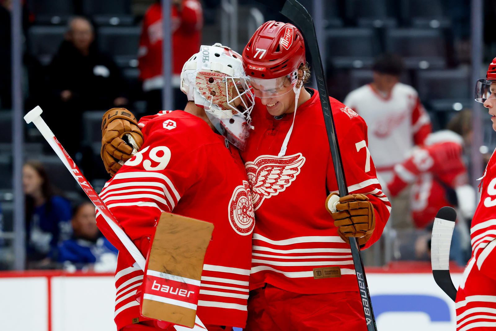 Red Wings' Talbot Steals the Early Season Spotlight After Stellar Wins Over Maple Leafs