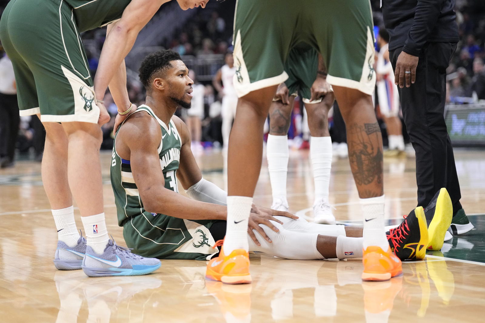 Cade Crumbles In Clutch, Giannis Injured: Pistons Suffer 113-109 Loss To Milwaukee Bucks 