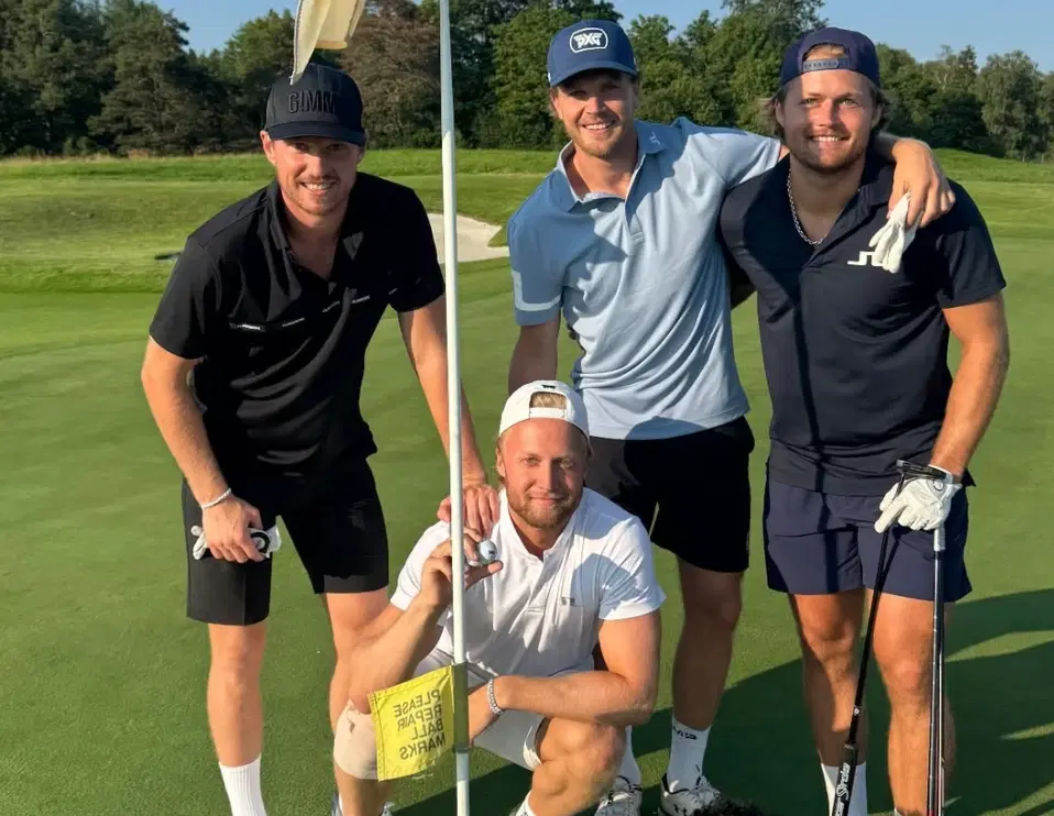 Alex Nylander Scores Albatross, Shares Golf Photo With Maple Leafs' William Nylander