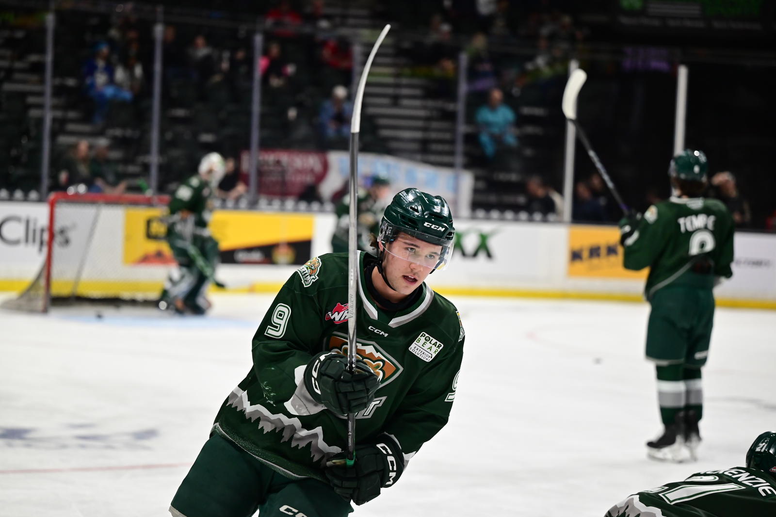 Landon DuPont of the Everett Silvertips (Photo Credit:&nbsp;Caroline Anne/Everett Silvertips/WHL)