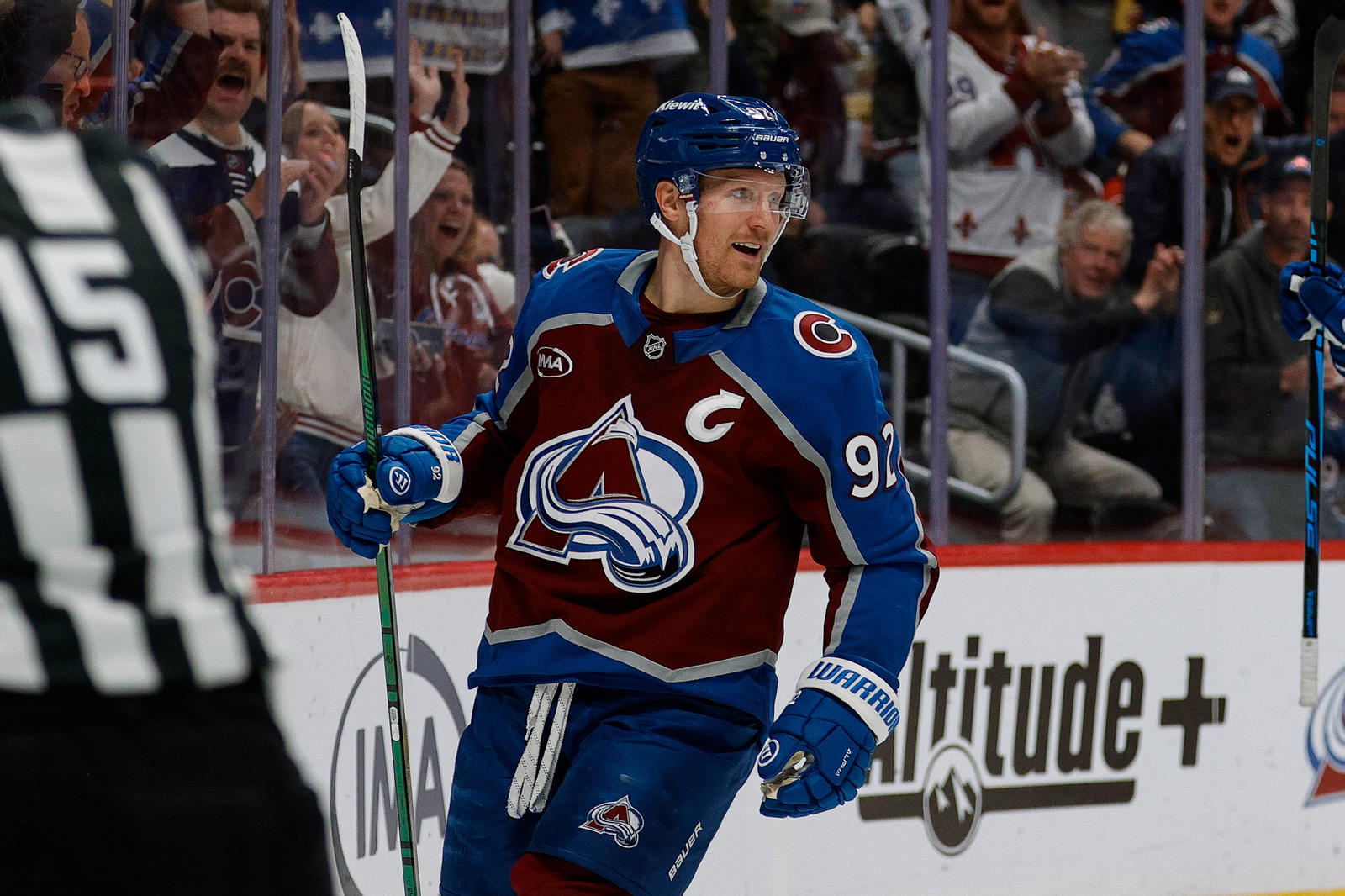 Mackinnon Three-Point Night Help Avalanche End Ducks Seven Game Win Streak