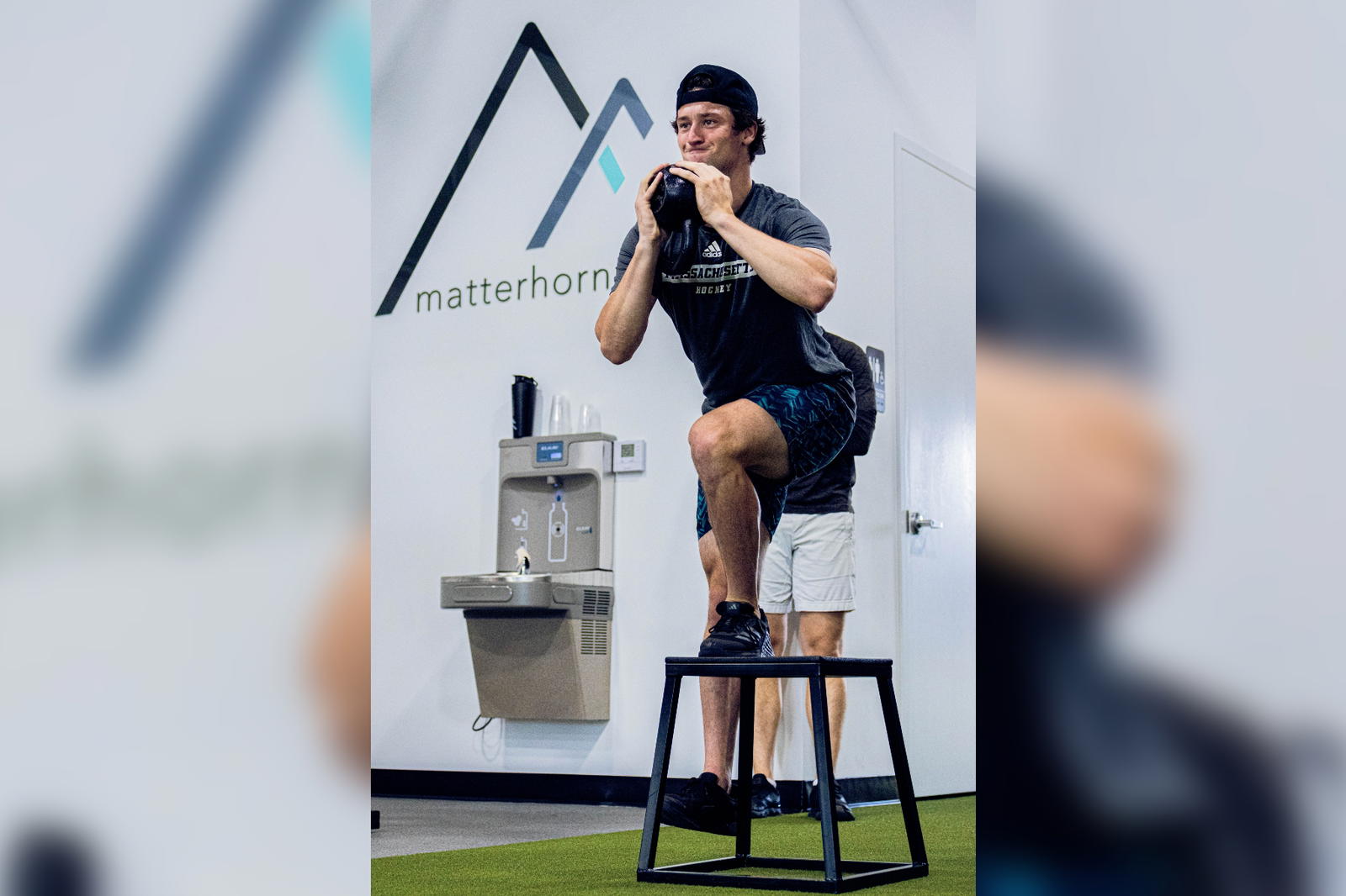 Florida native Jack Musa, who scored 35 points with UMass Amherst this past season, has trained with Matterhorn Fit, which is founded in the same state. (Courtesy of Matterhorn Fit)