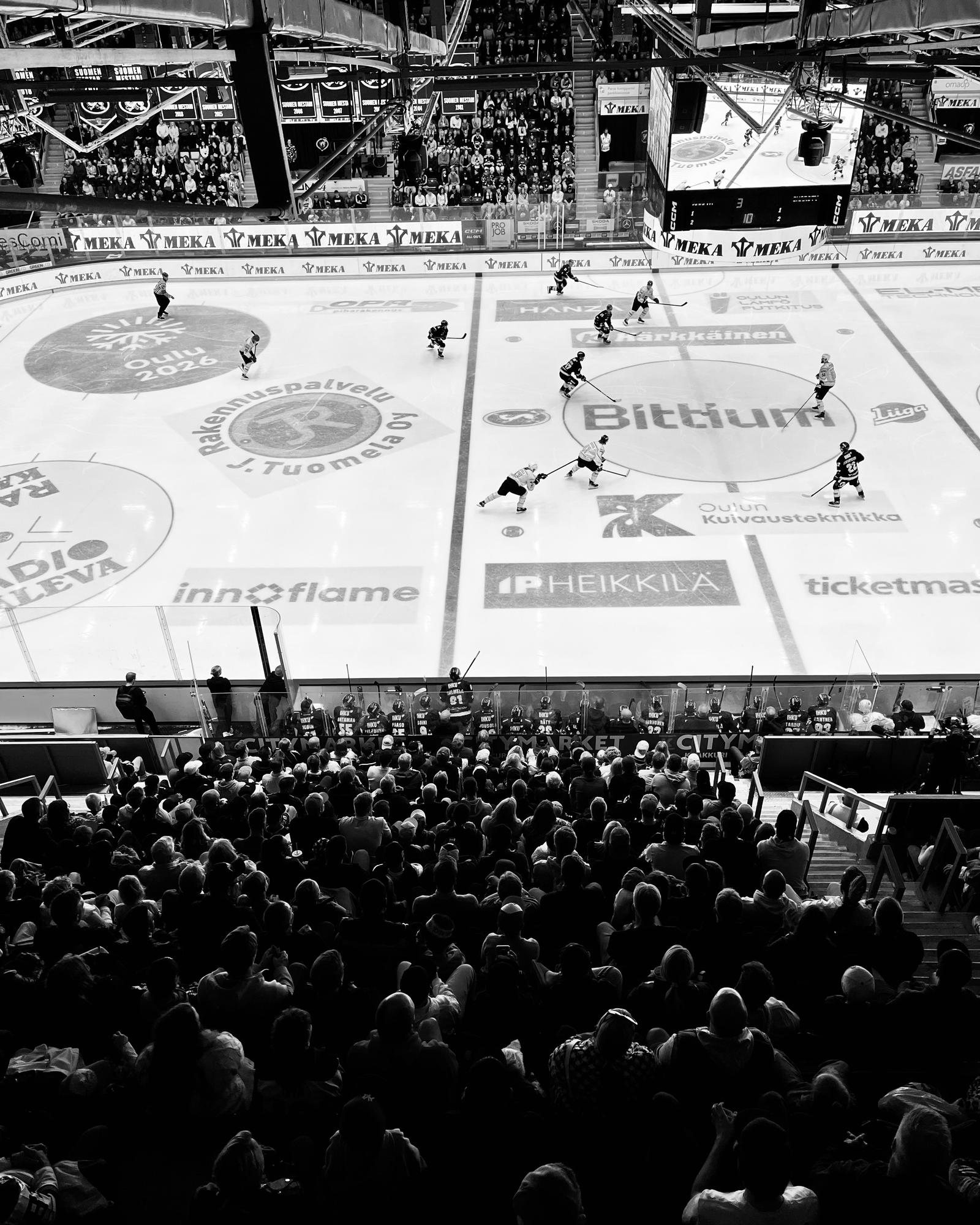 The Arena was sold out.