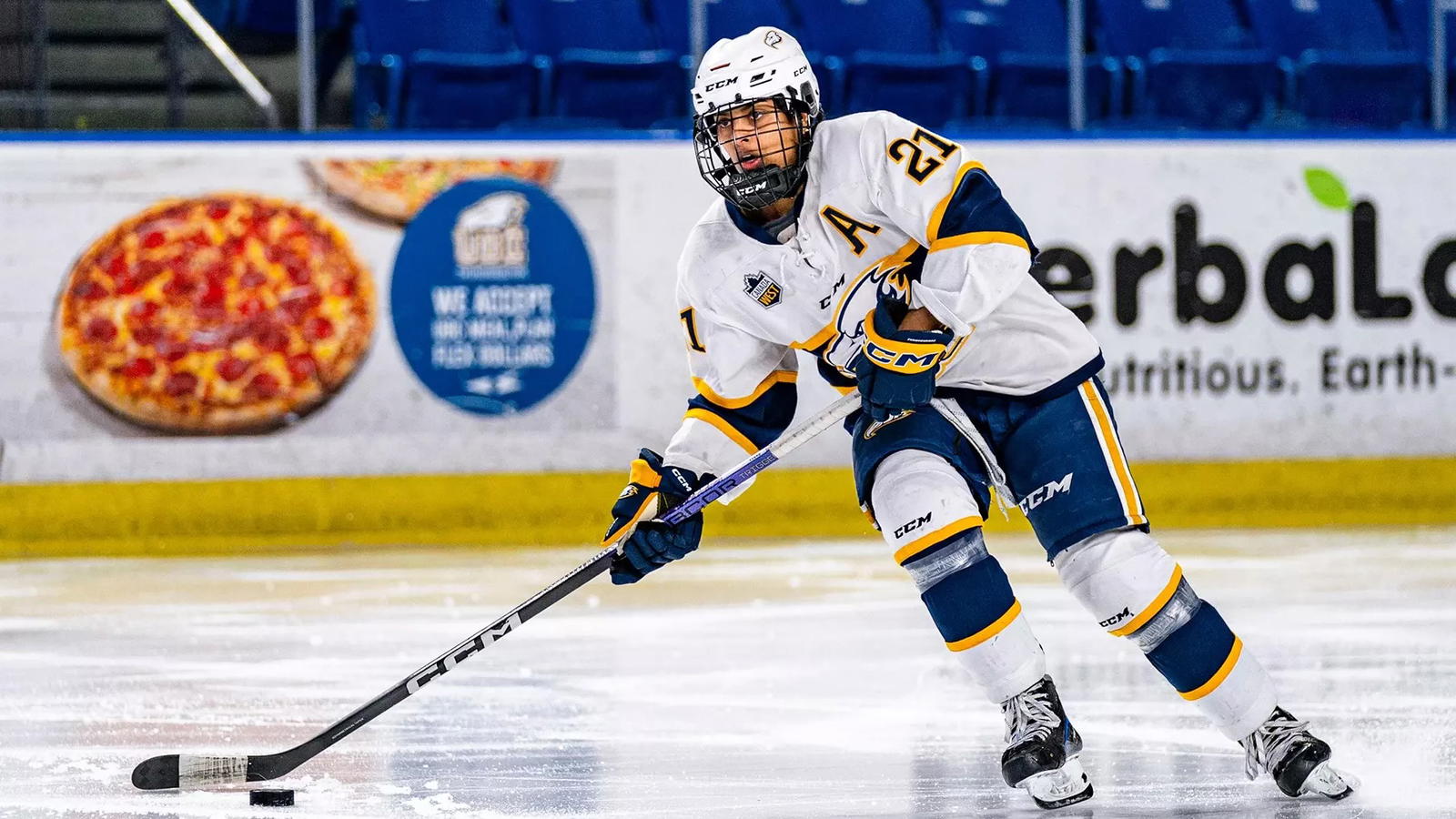Former UBC Thunderbird and PWHL Vancouver draftee Chanreet Bassi (Photo - @ Jacob Mallari/UBC Thunderbirds) 