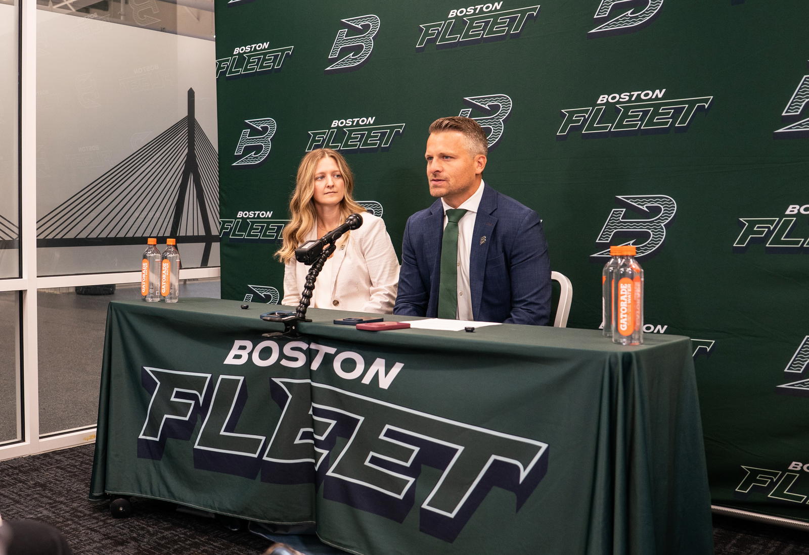 Danielle Marmer (left) and Kris Sparre (right)&nbsp; - Photo @ PWHL