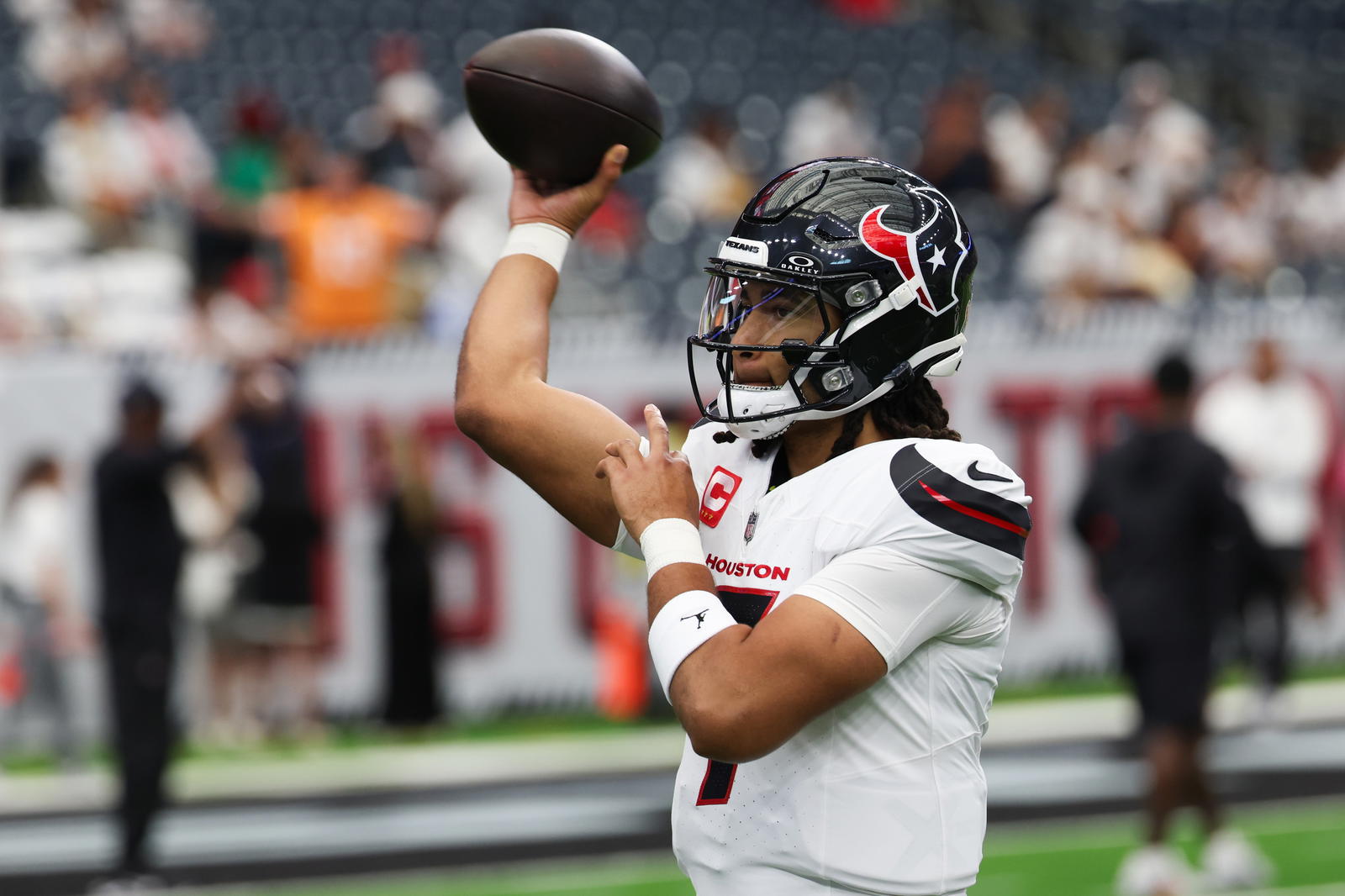 Houston Texans quarterback C.J. Stroud. Credit: Thomas Shea-Imagn Images.