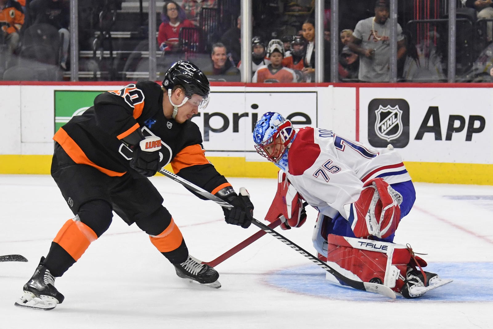 Flyers rookie Matvei Michkov was disrespected in Calder Trophy voting. (Photo: Eric Hartline, Imagn Images)