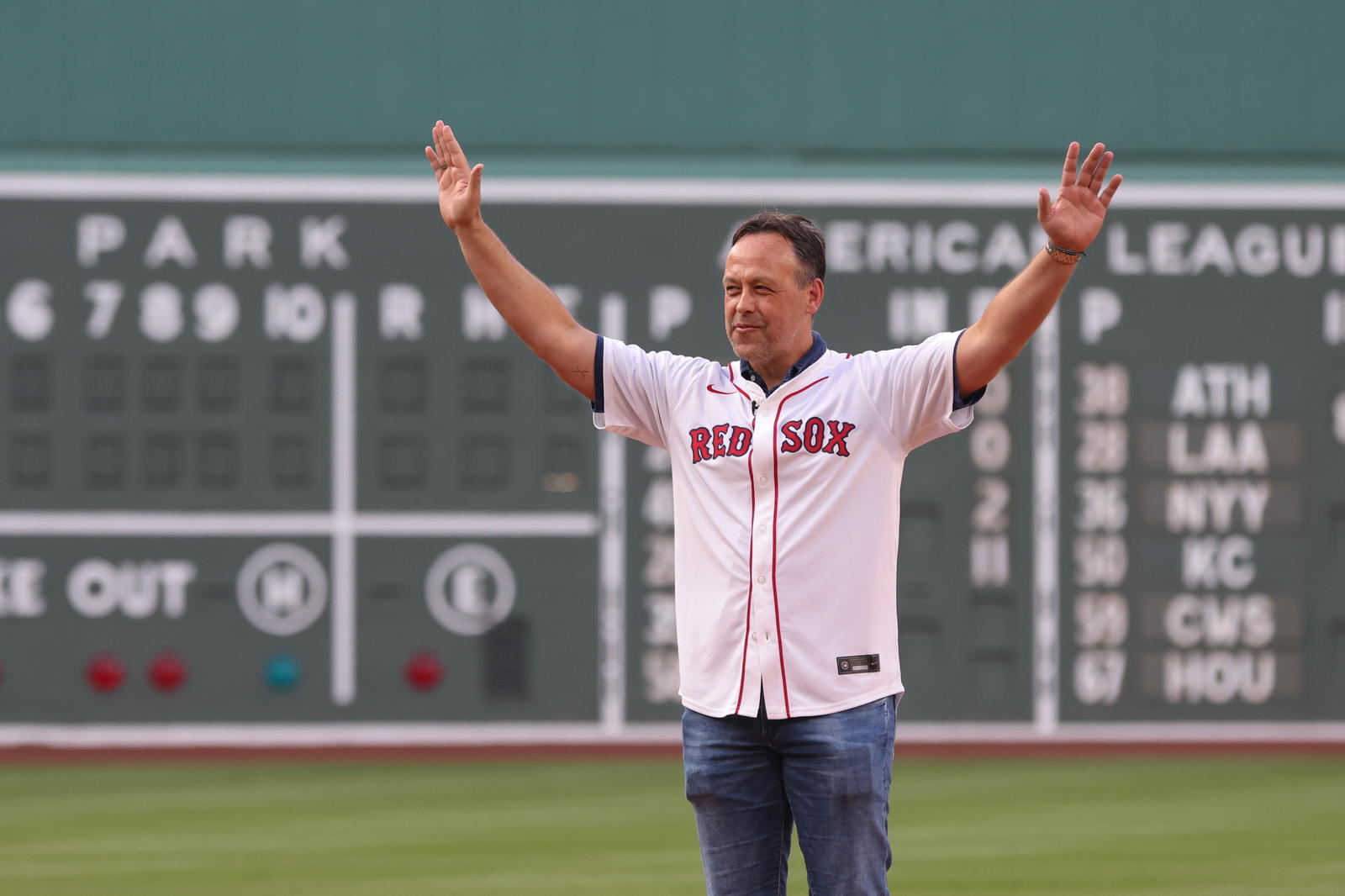 Marco Sturm (© Paul Rutherford-Imagn Images)