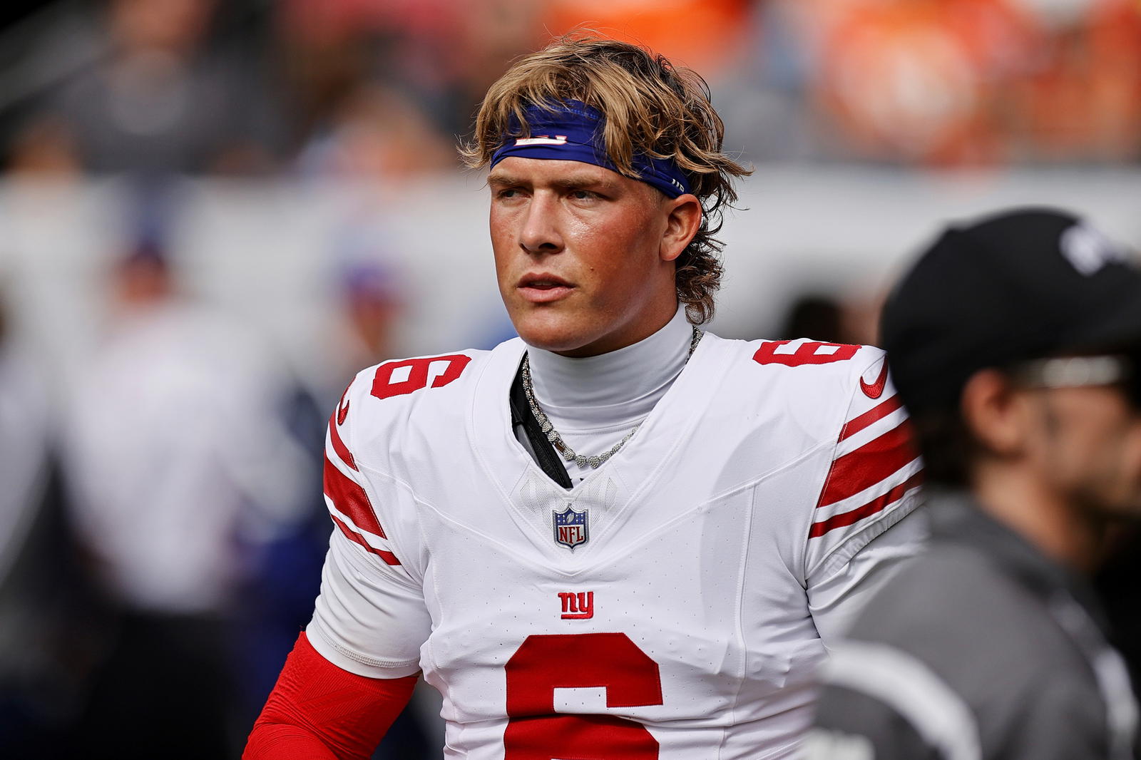 New York Giants quarterback Jaxson Dart. Credit:&nbsp;Isaiah J. Downing-Imagn Images.