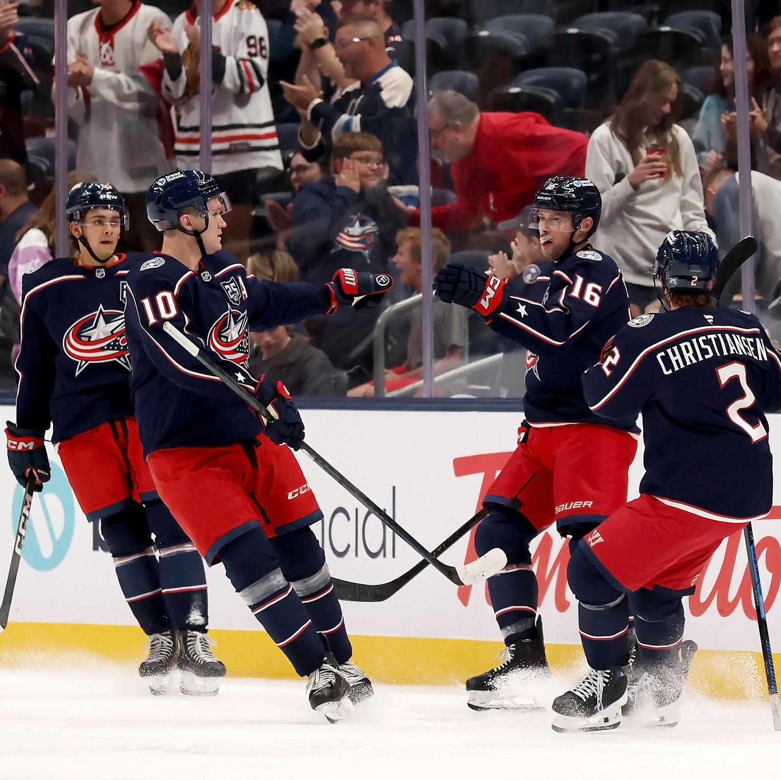 Blue Jackets Take Down Blues In Preseason Game #1