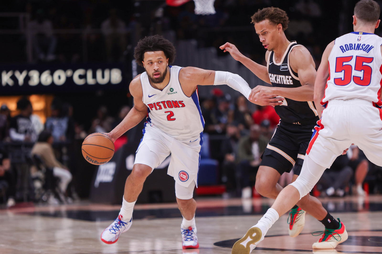 Cade Cunningham Closes Out Pistons 11th Straight Win With Huge Double-Double Against Hawks