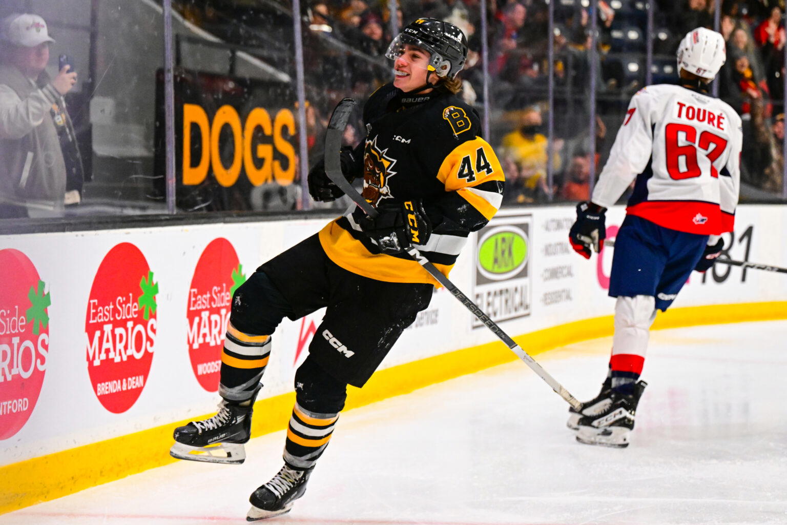 Brantford Bulldogs forward Jake O'Brien. (Credit: Canadian Hockey League)