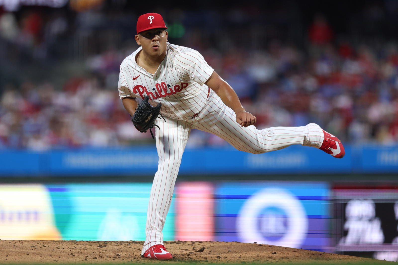 Philadelphia Phillies pitcher Ranger Suarez. Credit:&nbsp;Bill Streicher-Imagn Images.