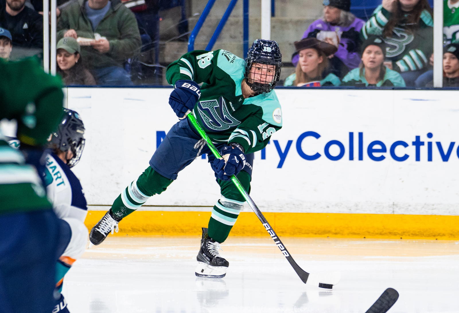 Hannah Bilka with the Boston Fleet - Photo @ PWHL