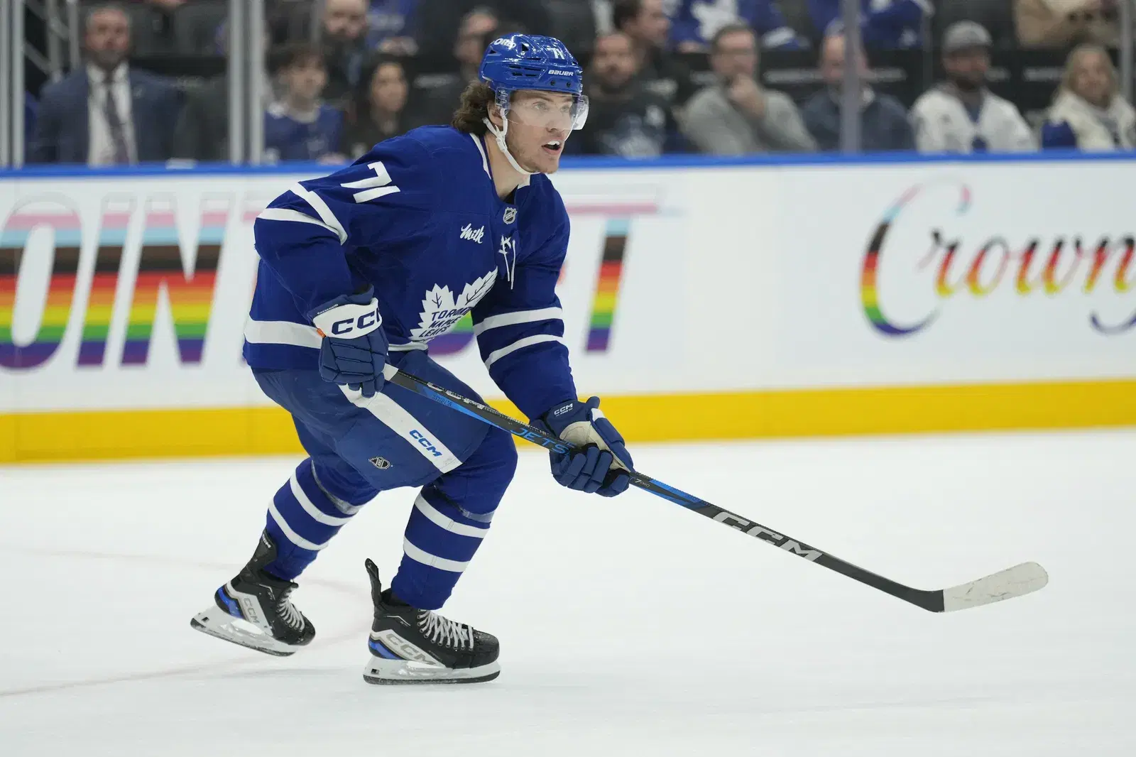 Nikita Grebenkin is a sneaky good bet to make the Flyers' opening night roster. (Photo: John E. Sokolowski, Imagn Images)
