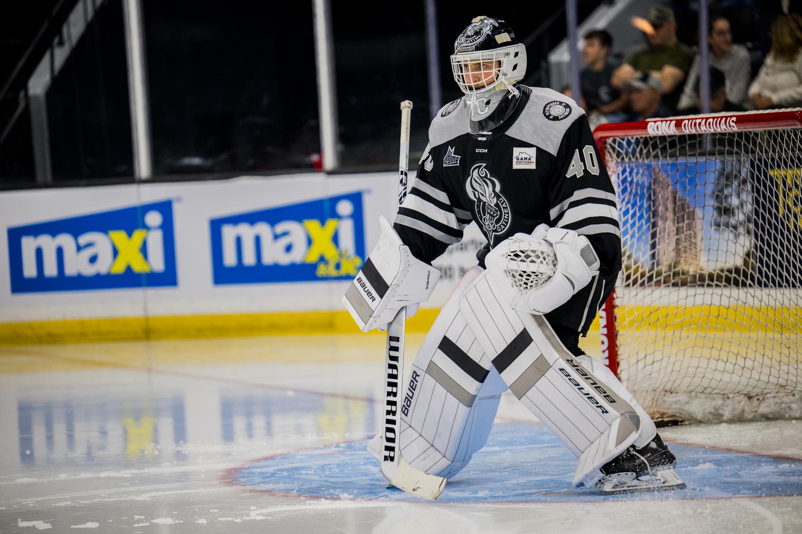 Zach Pelletier with the Gatineau Olympiques, before a trade to Rouyn-Noranda in 2024-25. (Photo: Gatineau Olympiques)