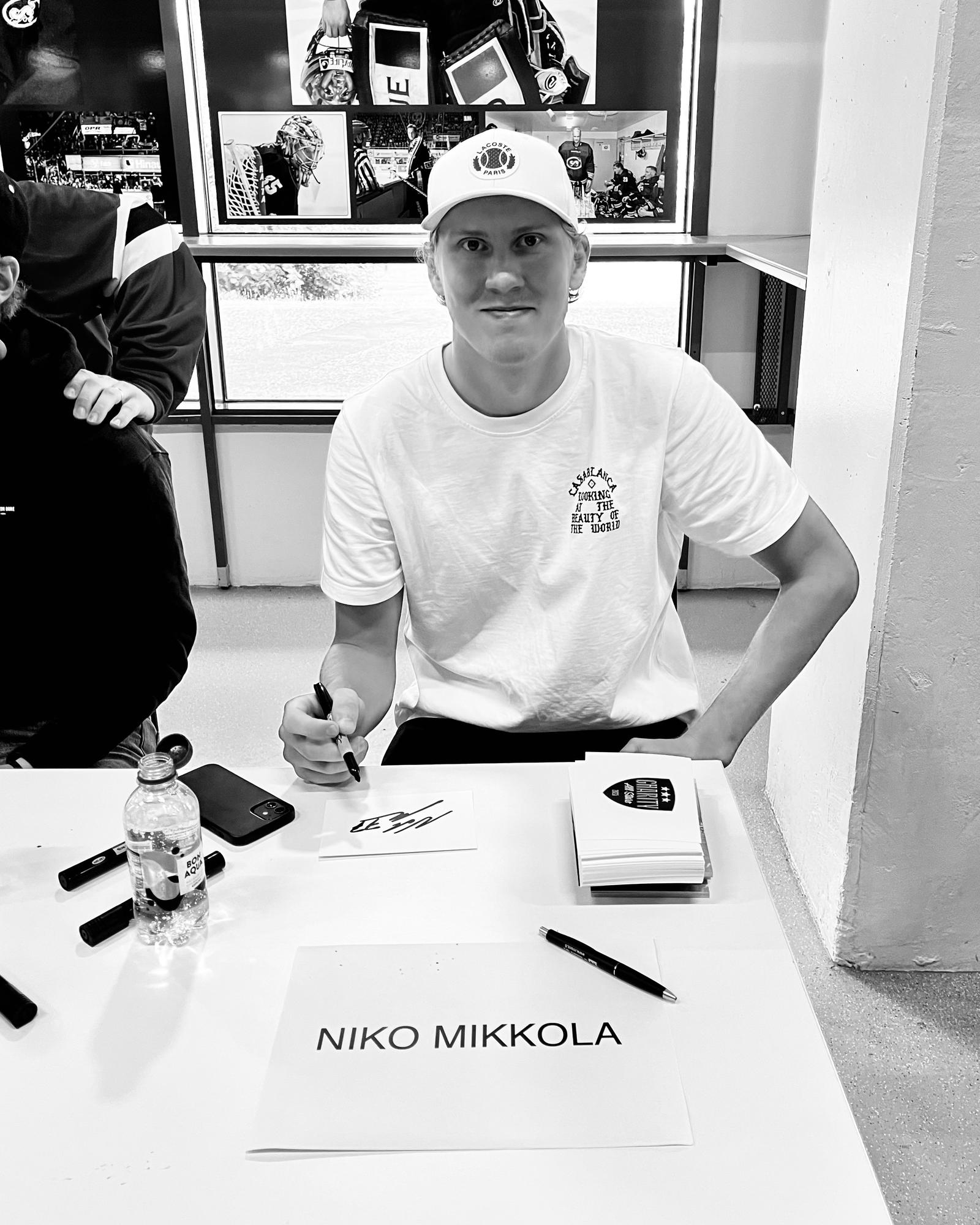 Niko Mikkola got to bring the Stanley Cup to his hometown for the second time.