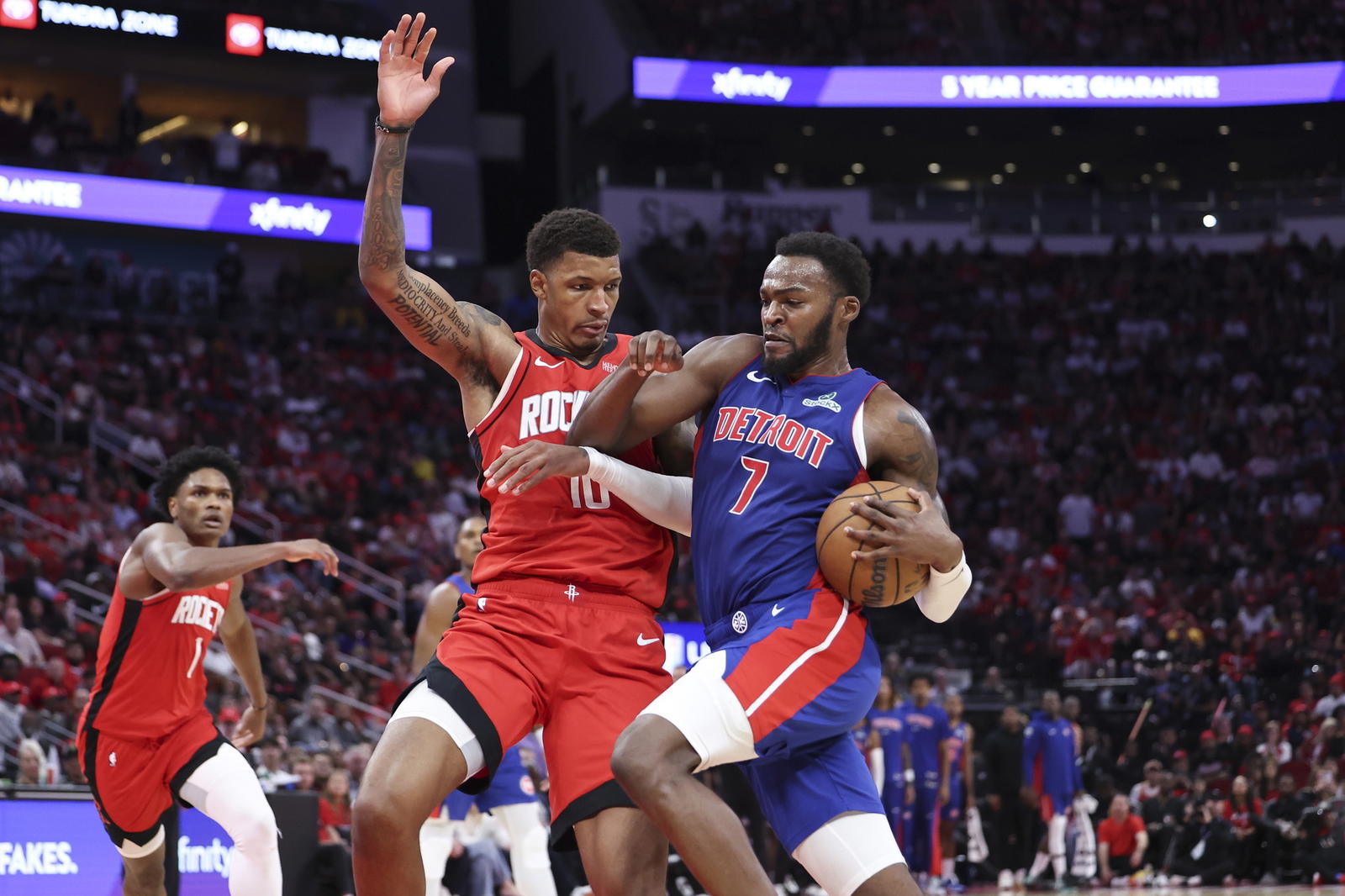 Pistons Overcome Foul Trouble And Injury Woes In Four-Point Win Over Houston Rockets