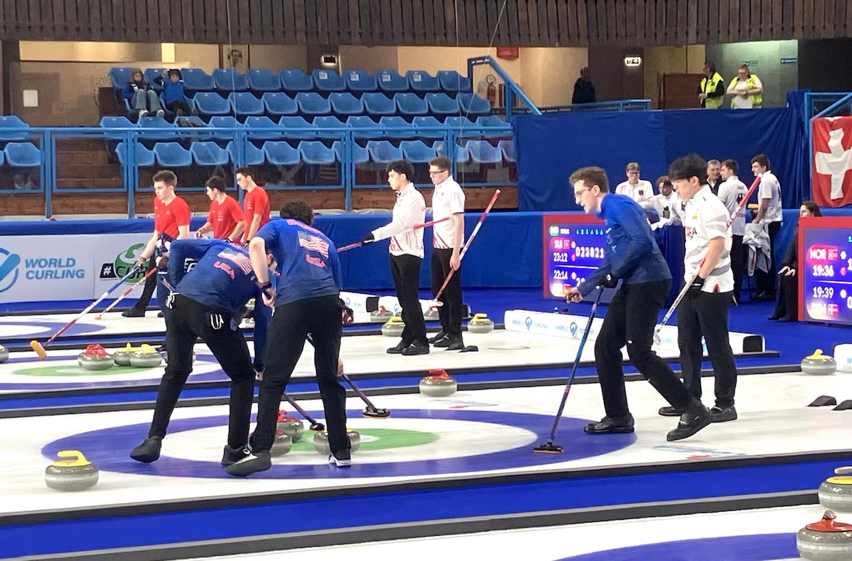 Team Wendling in Cortina • Brian Pinelli-The Curling News