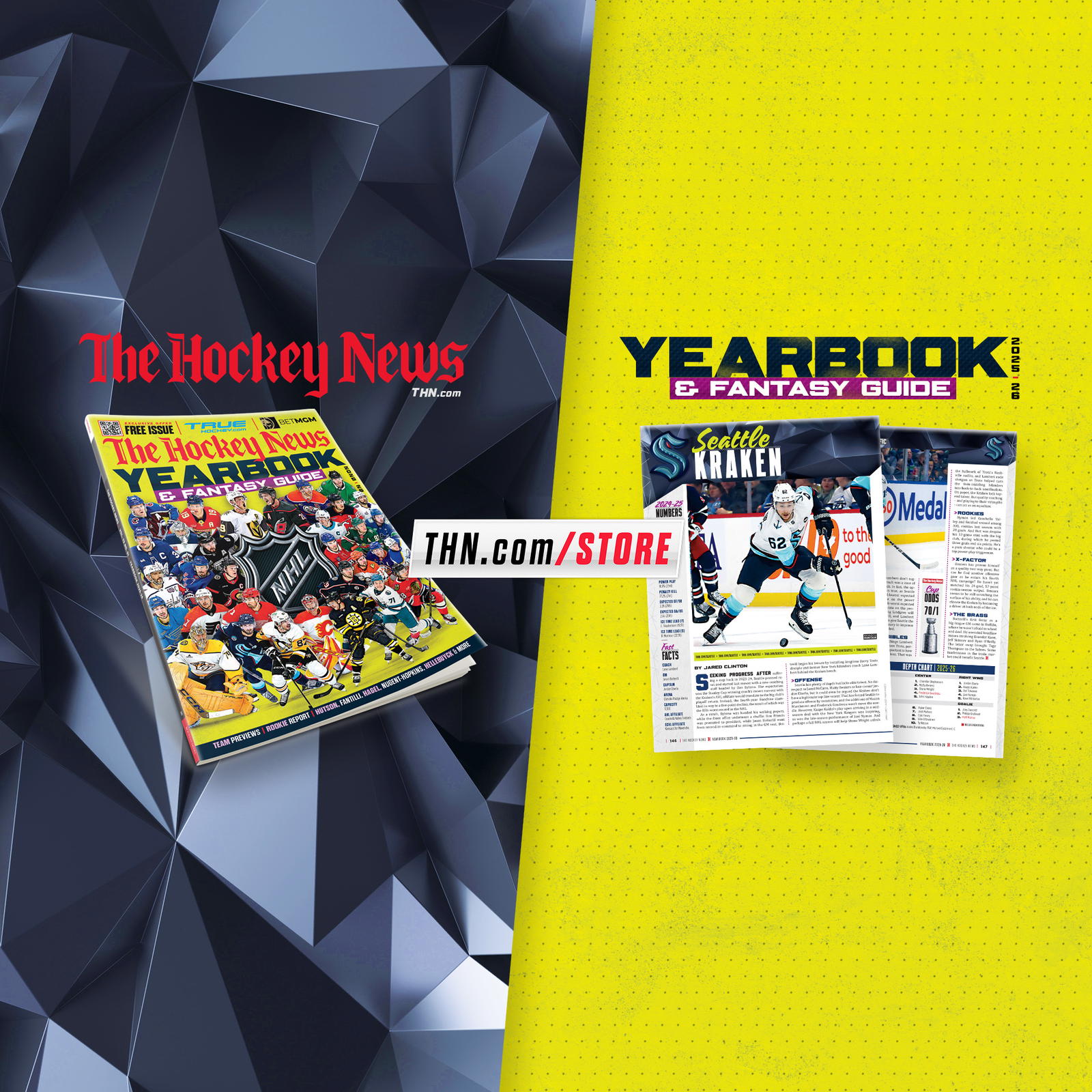 Order your copy of The Hockey News Yearbook & Fantasy Guide at THN.com/store.