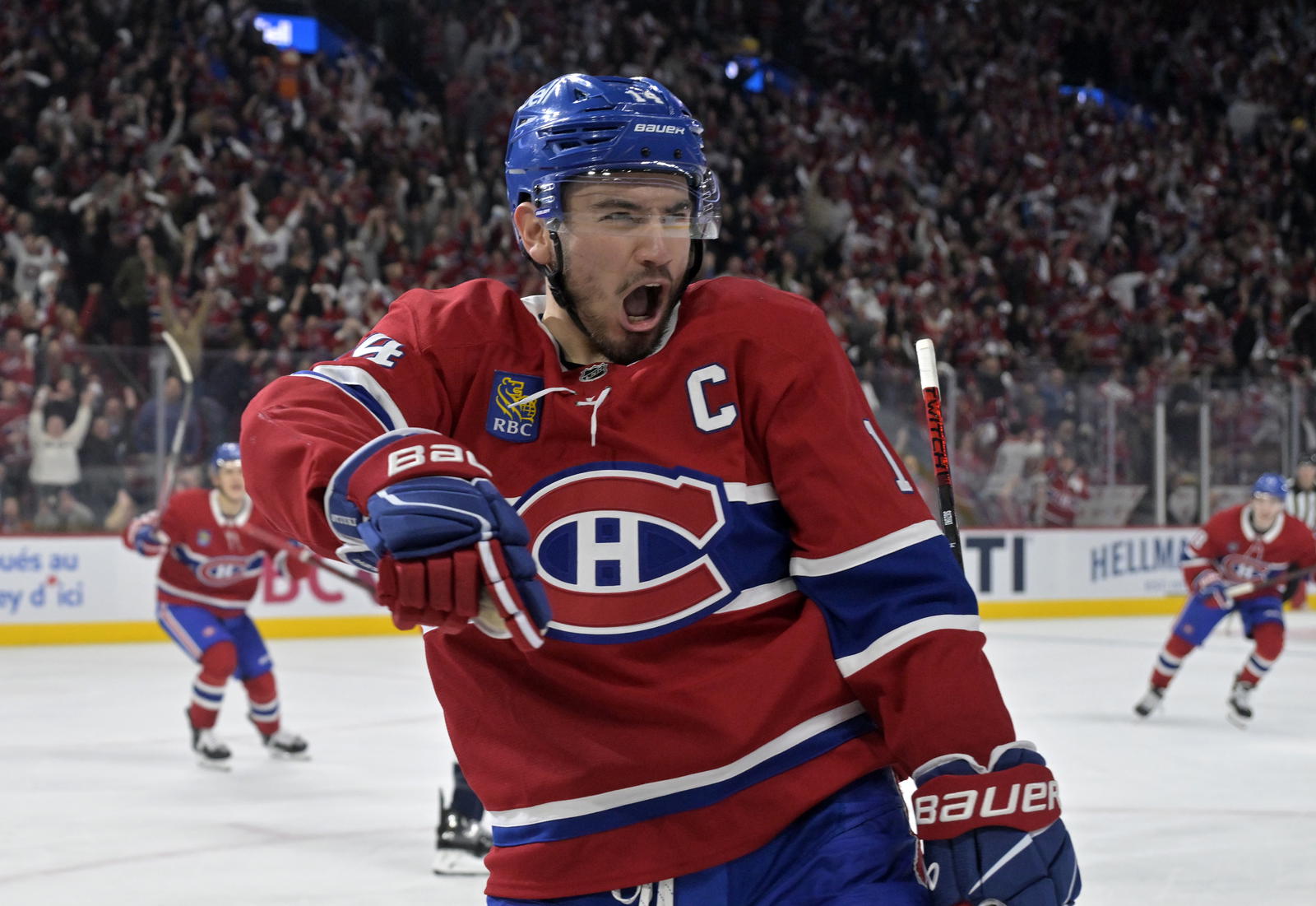 Nick Suzuki (© Eric Bolte-Imagn Images)