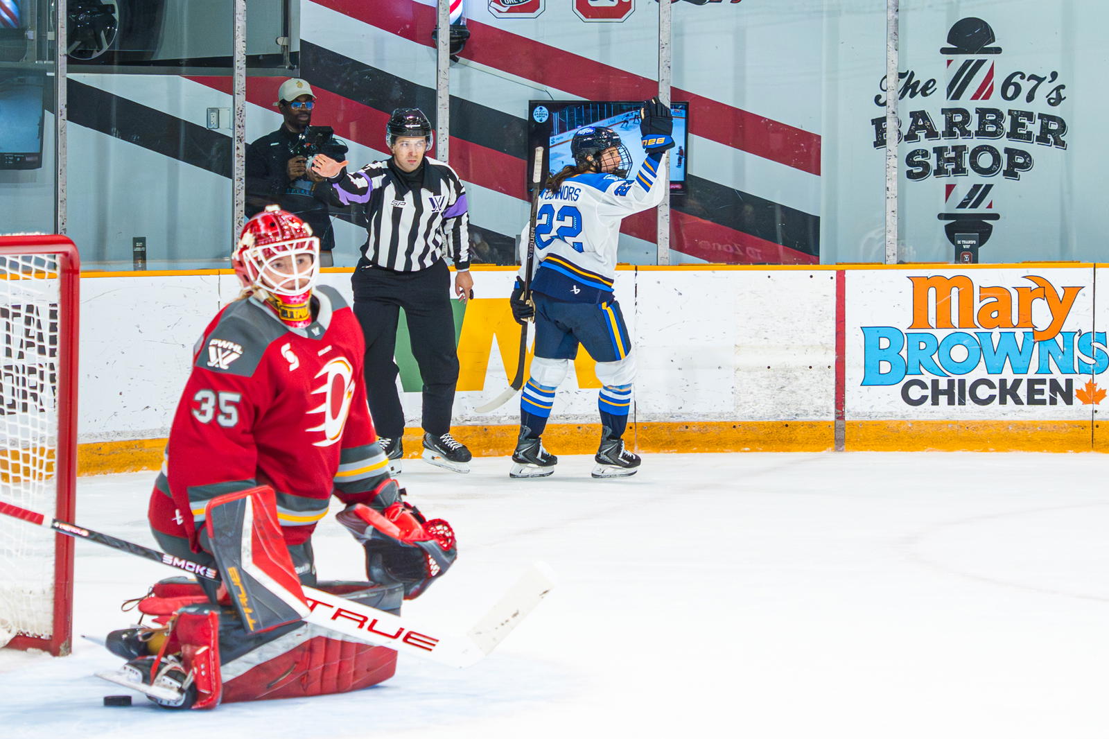 Connors scores the OT winner in Ottawa during the preseason