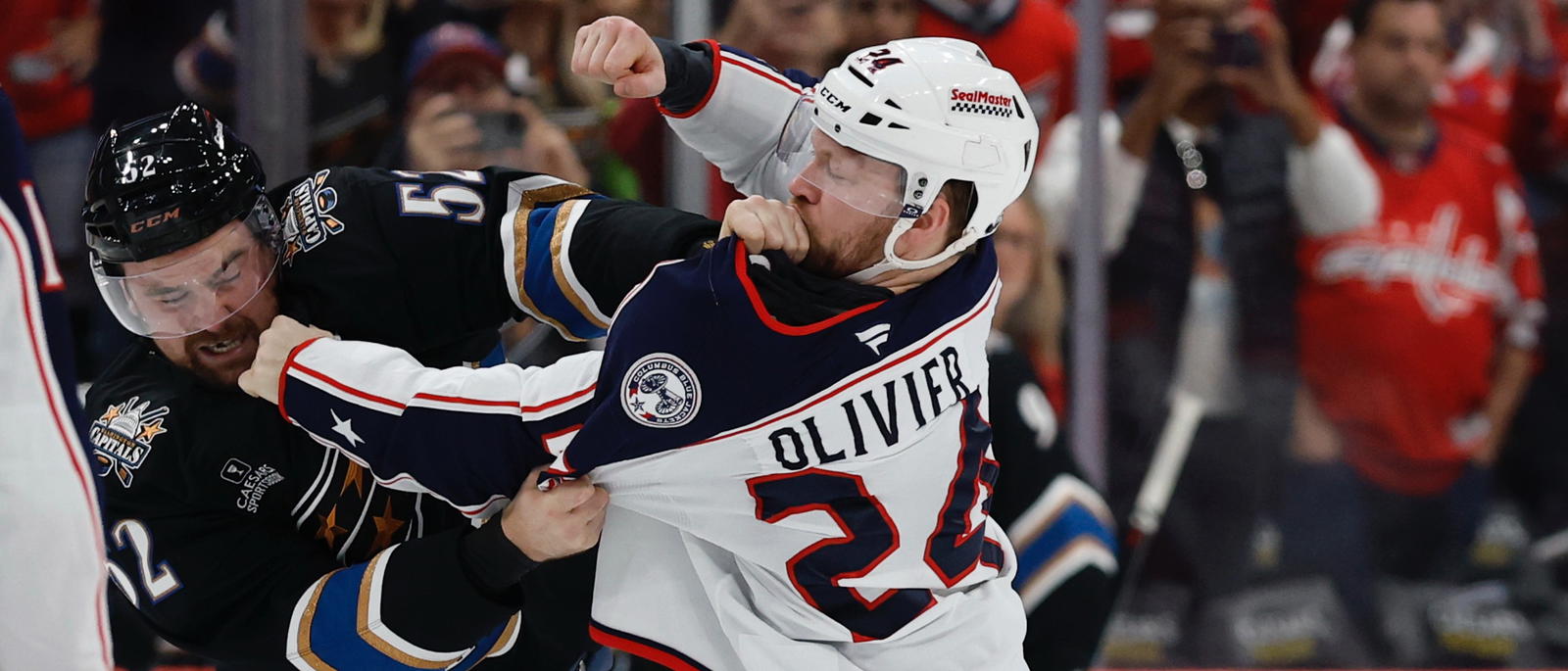 Blue Jackets' Mathieu Olivier Faces Backlash For Boarding Penalty Against Canucks