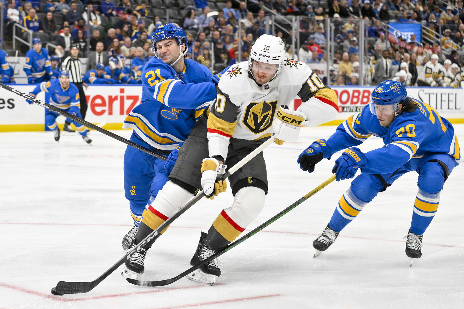 Observations From Blues' 4-1 Loss Vs. Golden Knights