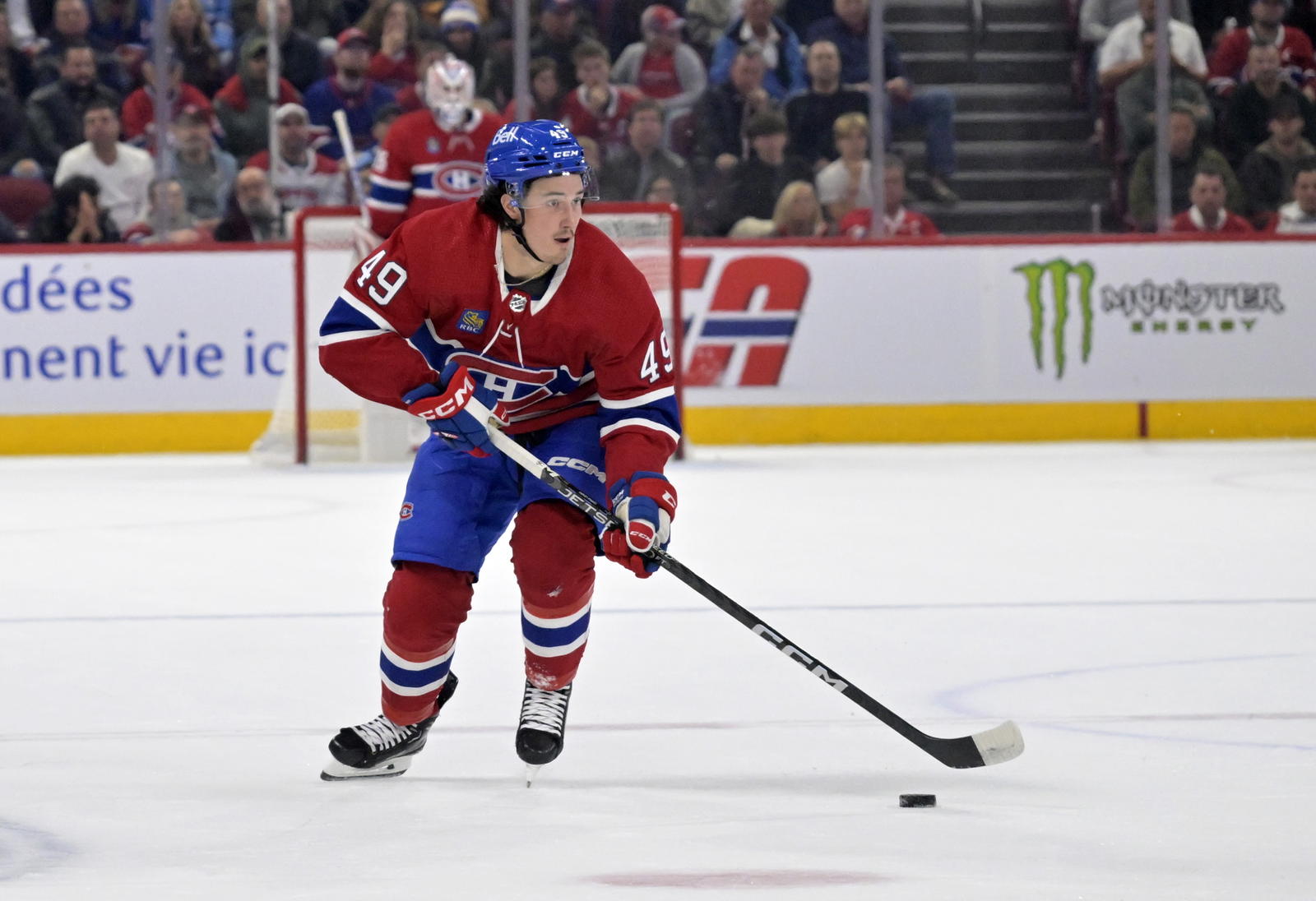 Rafael Harvey-Pinard (© Eric Bolte-Imagn Images)