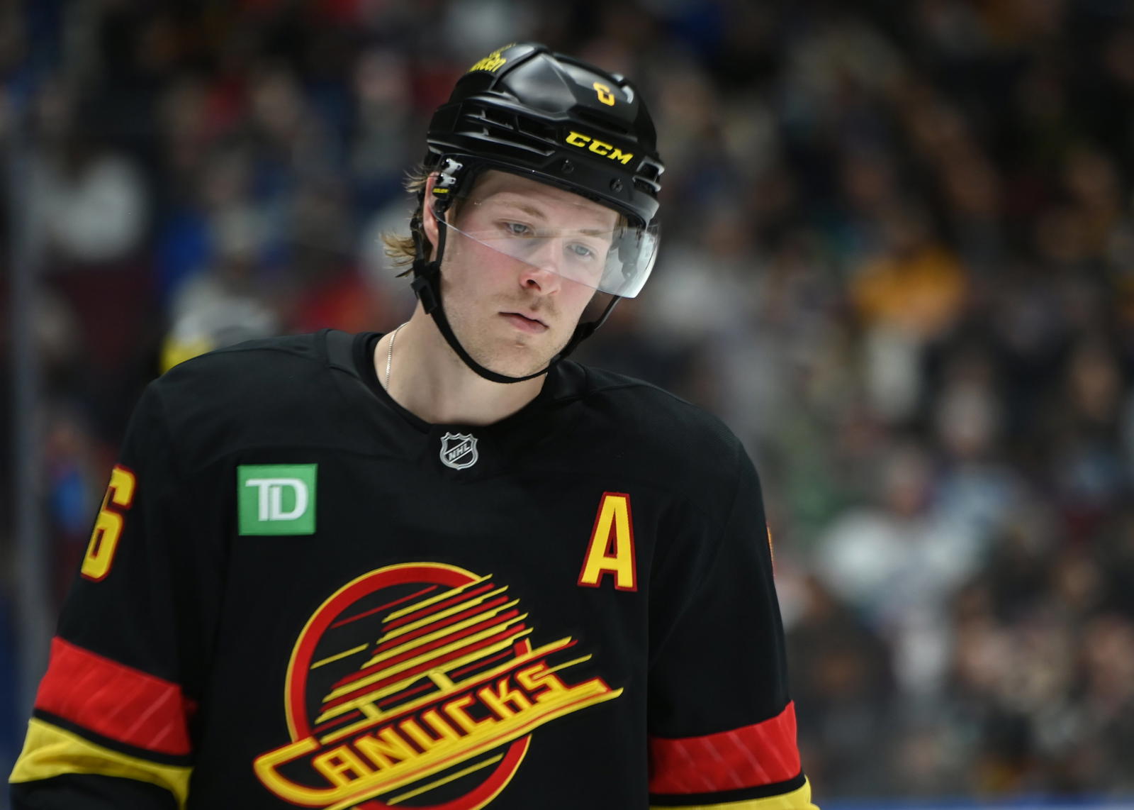 Brock Boeser (Simon Fearn-Imagn Images)