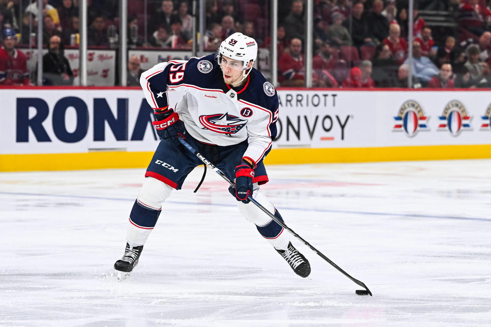 Yegor Chinakhov (David Kirouac-Imagn Images)