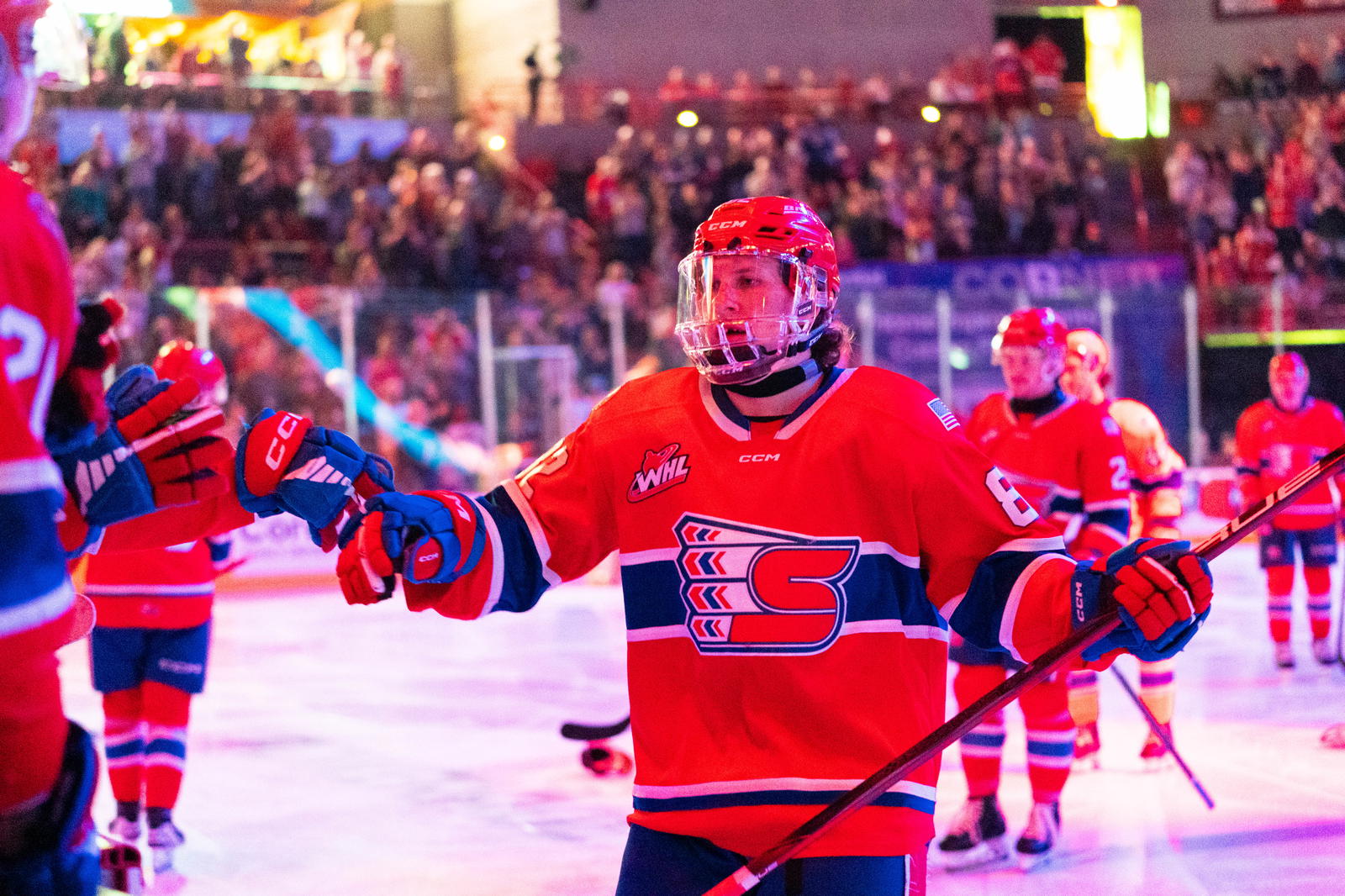 Andrew Cristall of the Spokane Chiefs (Photo credit: Larry Brunt/Spokane Chiefs/WHL)