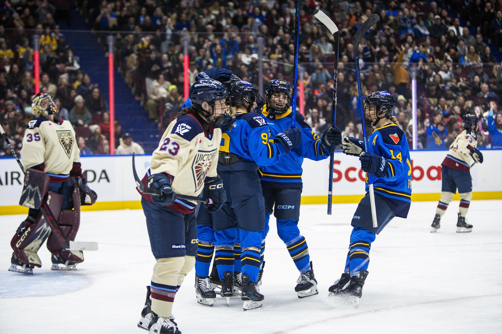 Photo Credit: PWHL - Takeover Tour Vancouver - Montréal at Toronto - Jan. 8, 2025