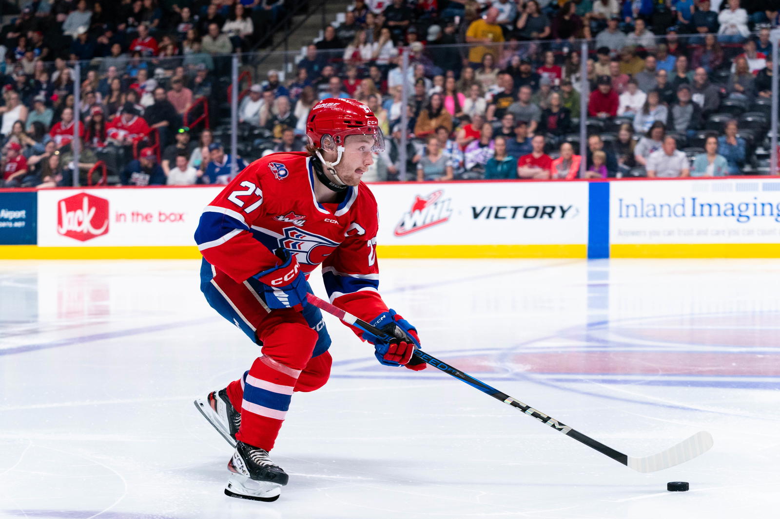 Berkly Catton of the Spokane Chiefs (Photo Credit: Larry Brunt/Spokane Chiefs/WHL)