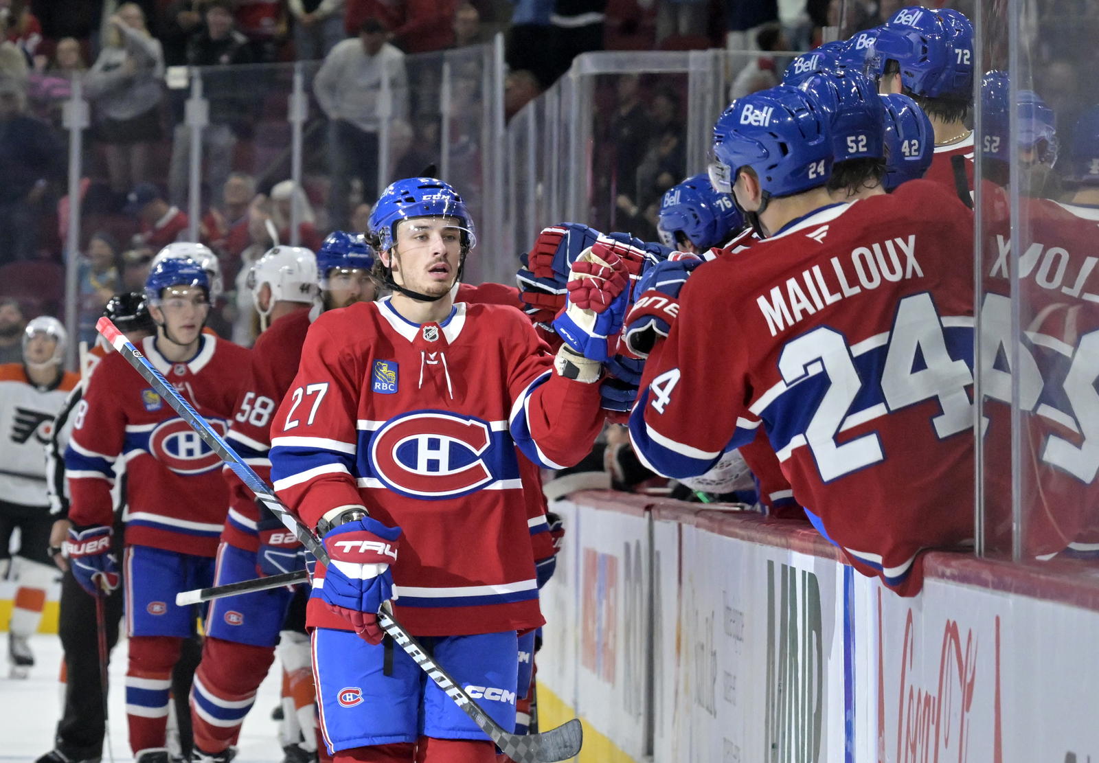 Alex Barre-Boulet (© Eric Bolte-Imagn Images)