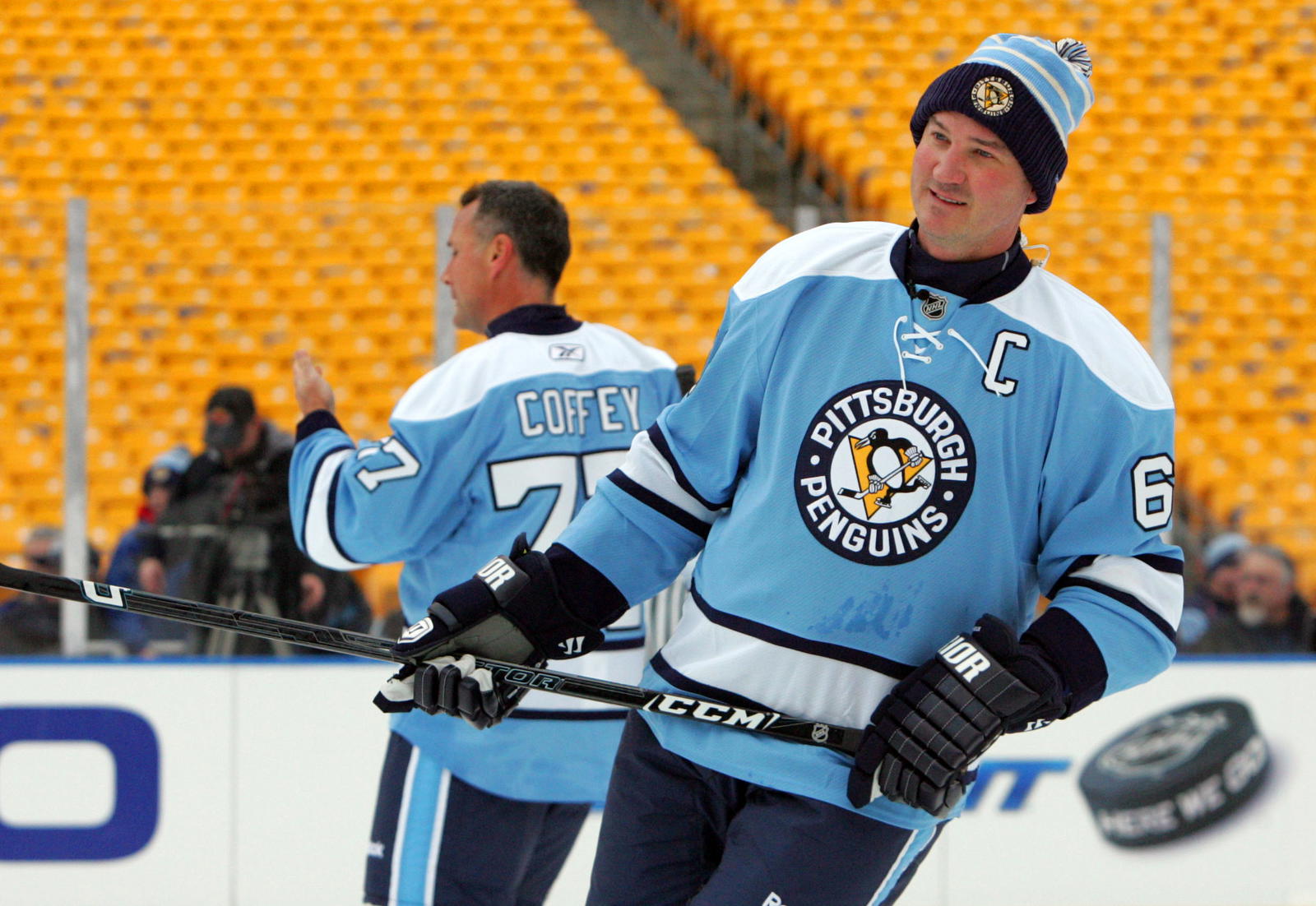 Mario Lemieux - Credit: Charles LeClaire-Imagn Images